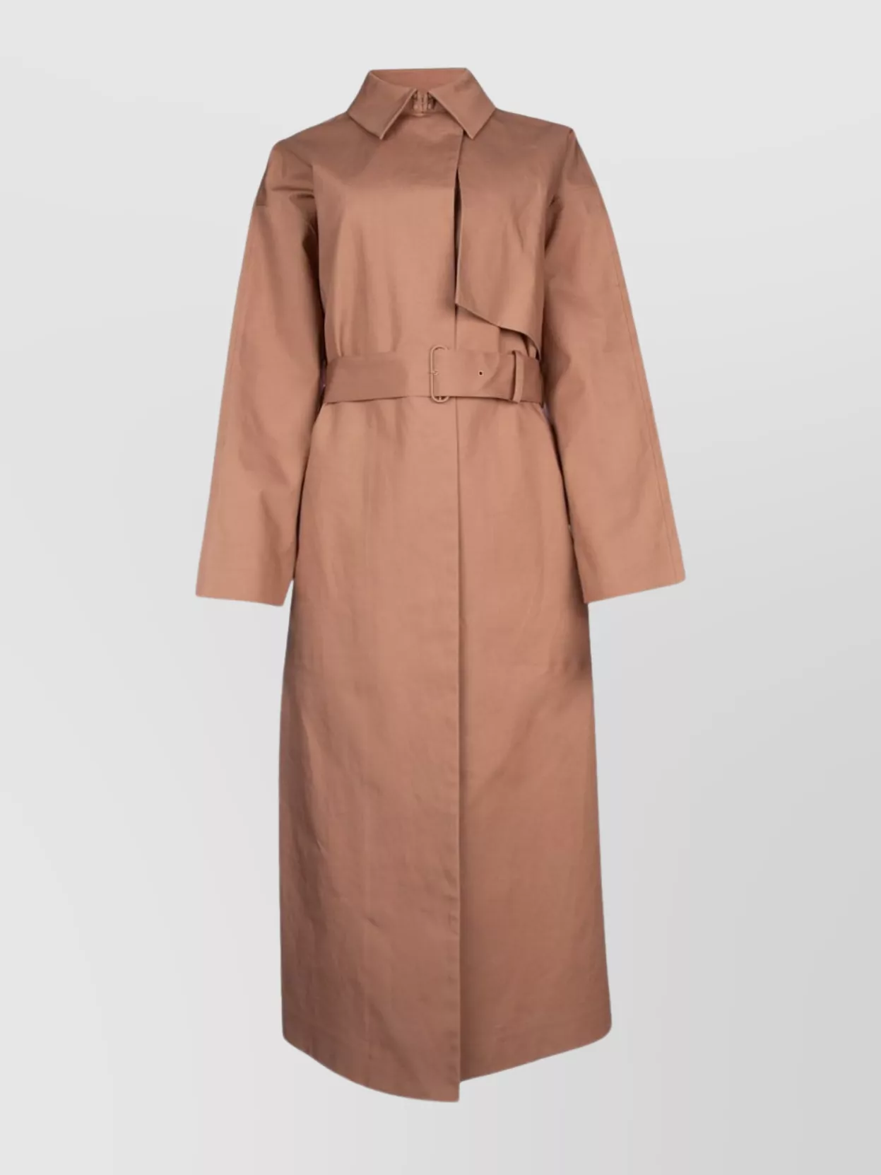 Shop Calvin Klein Belted Waist Coat With Back Vent