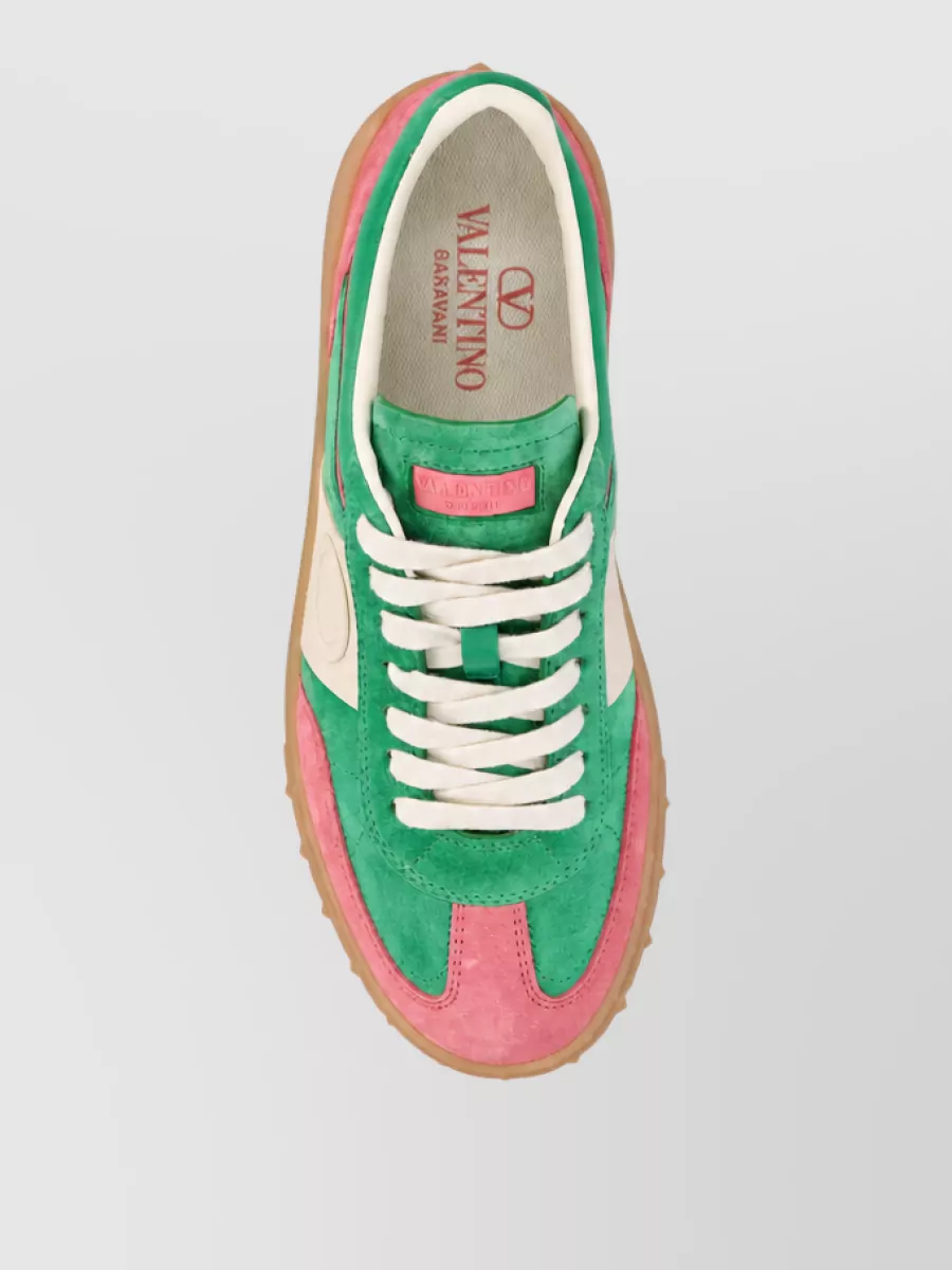 Valentino Garavani Leather Low-Top Sneakers