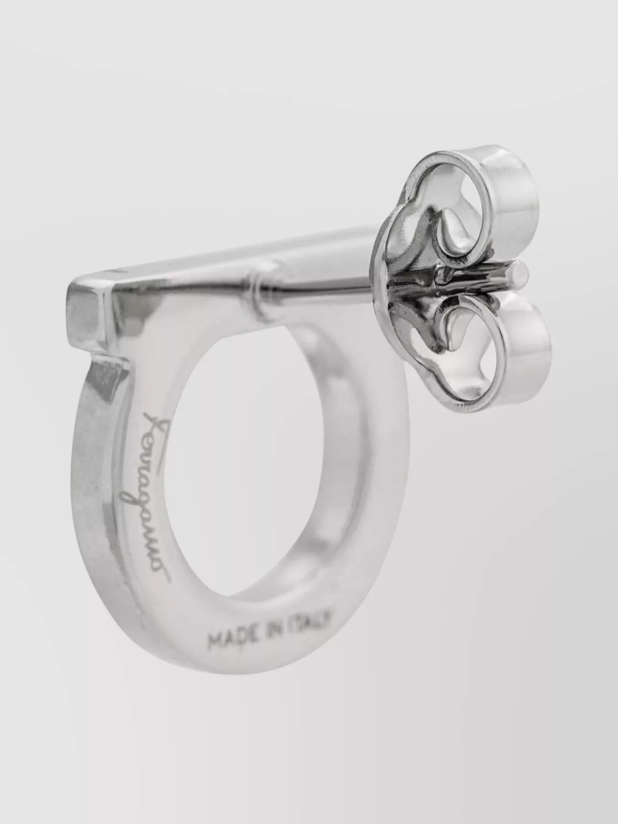 Ferragamo Crystal Stud Earrings - L