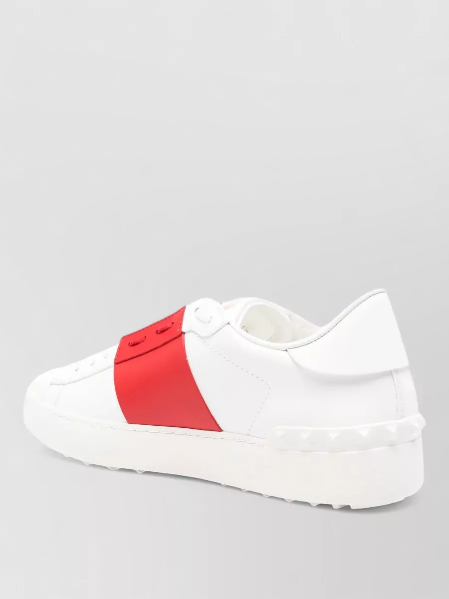 Valentino Garavani Leather Low-Top Sneakers