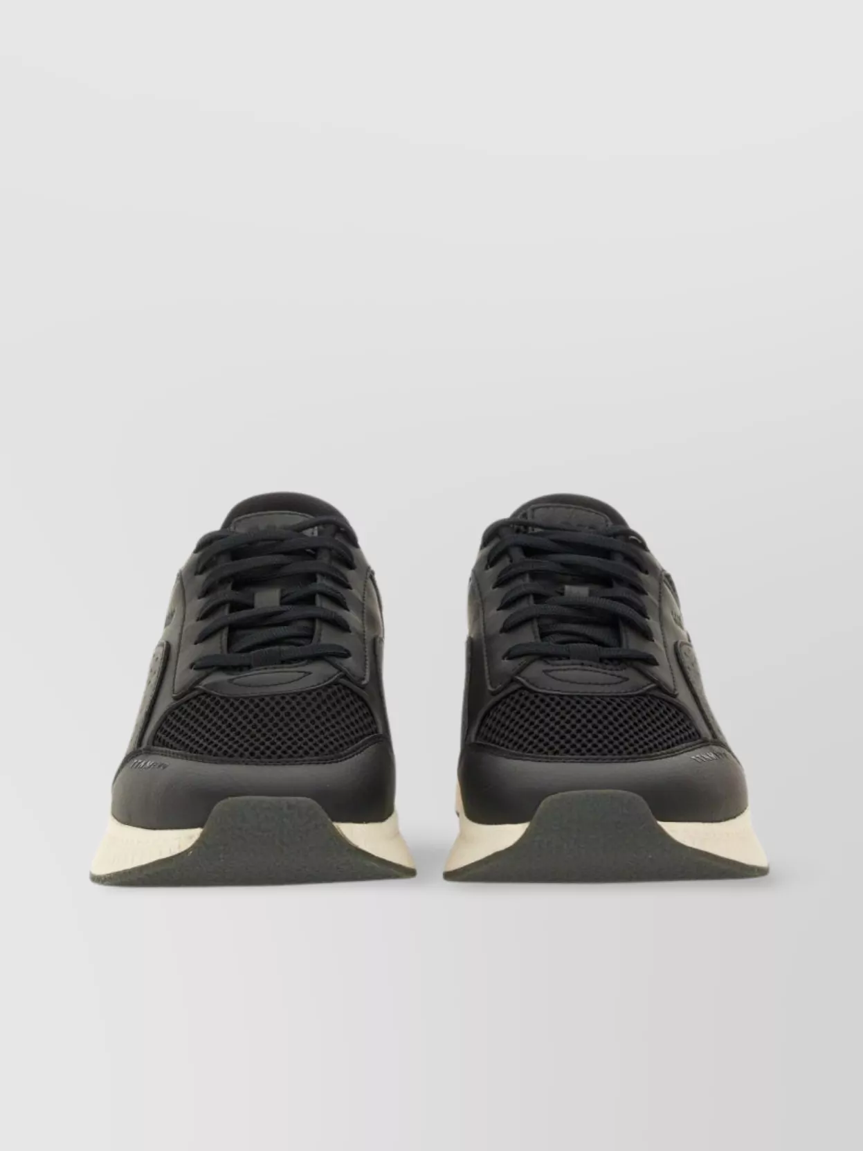 Boss Sneakers Mesh Panel Contrast Sole