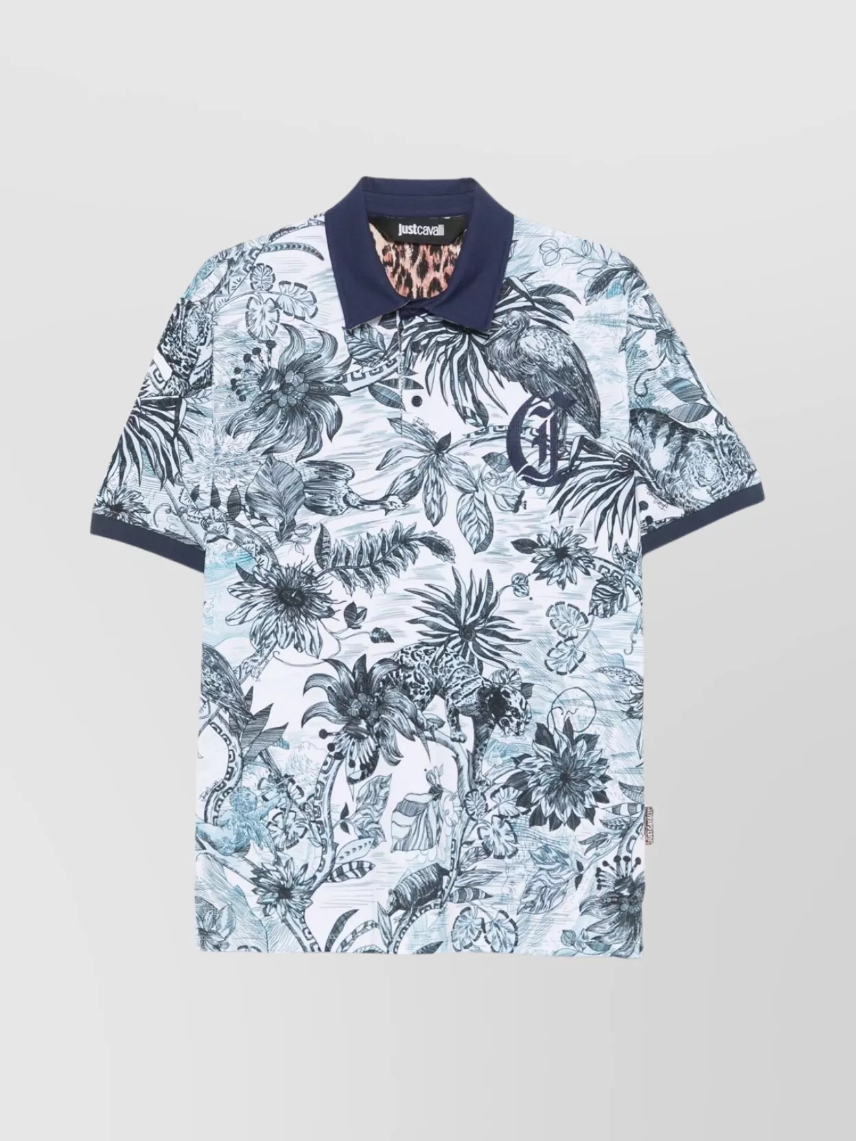 Just Cavalli Jungle Polo Shirt