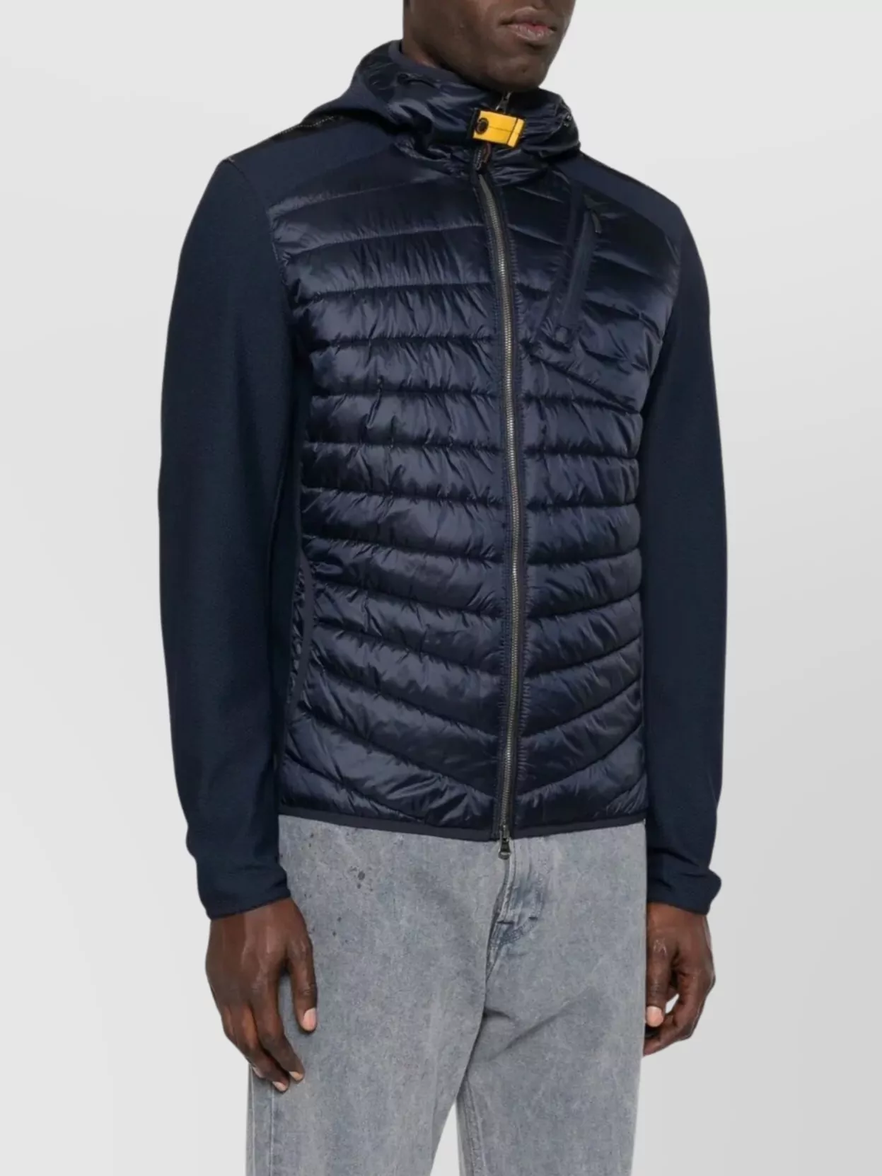 Parajumpers Hooded Quilted Jacket Zip Pocket