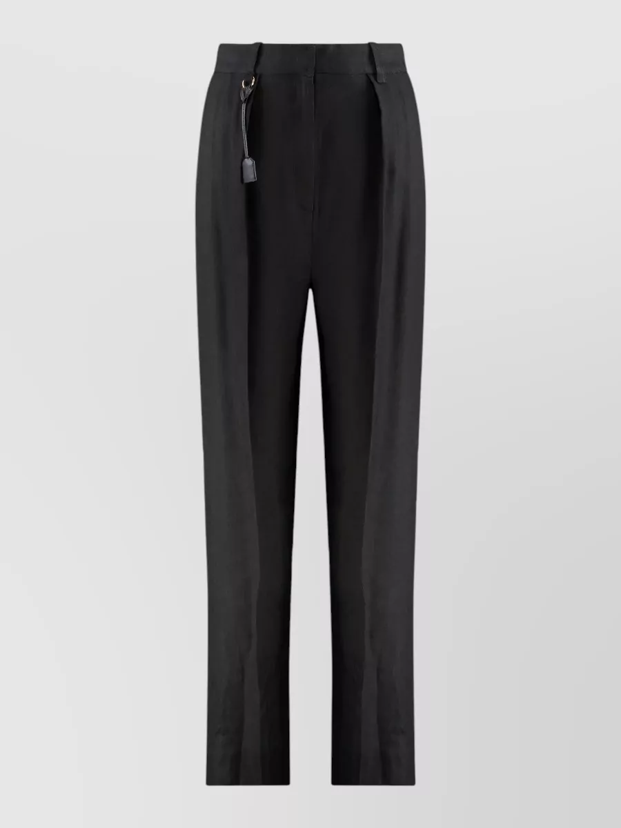 Elisabetta Franchi high-rise wide-leg tailored trousers