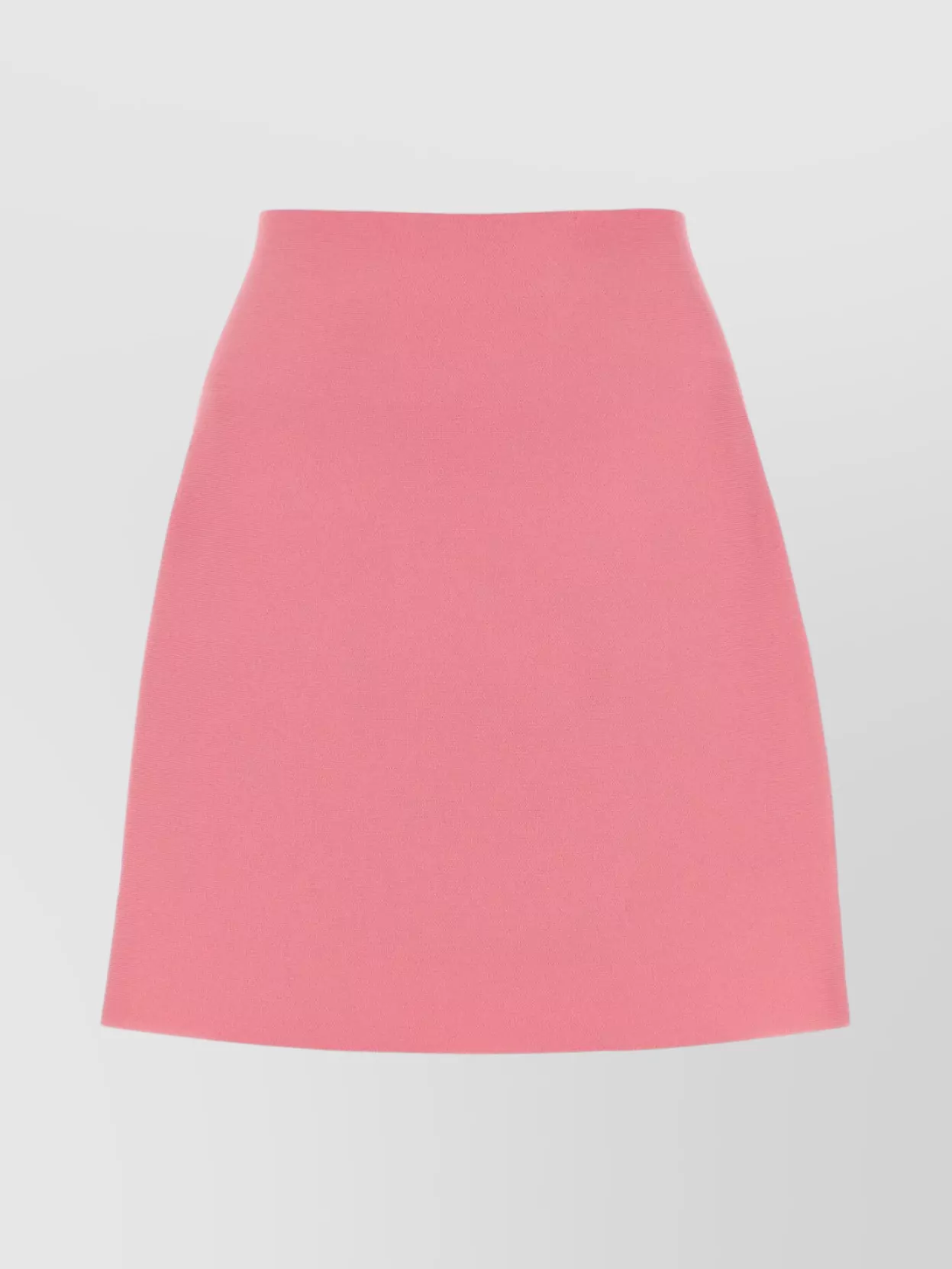 Shop Jil Sander Flared Hemline Mini Skirt In Polyester In Pink