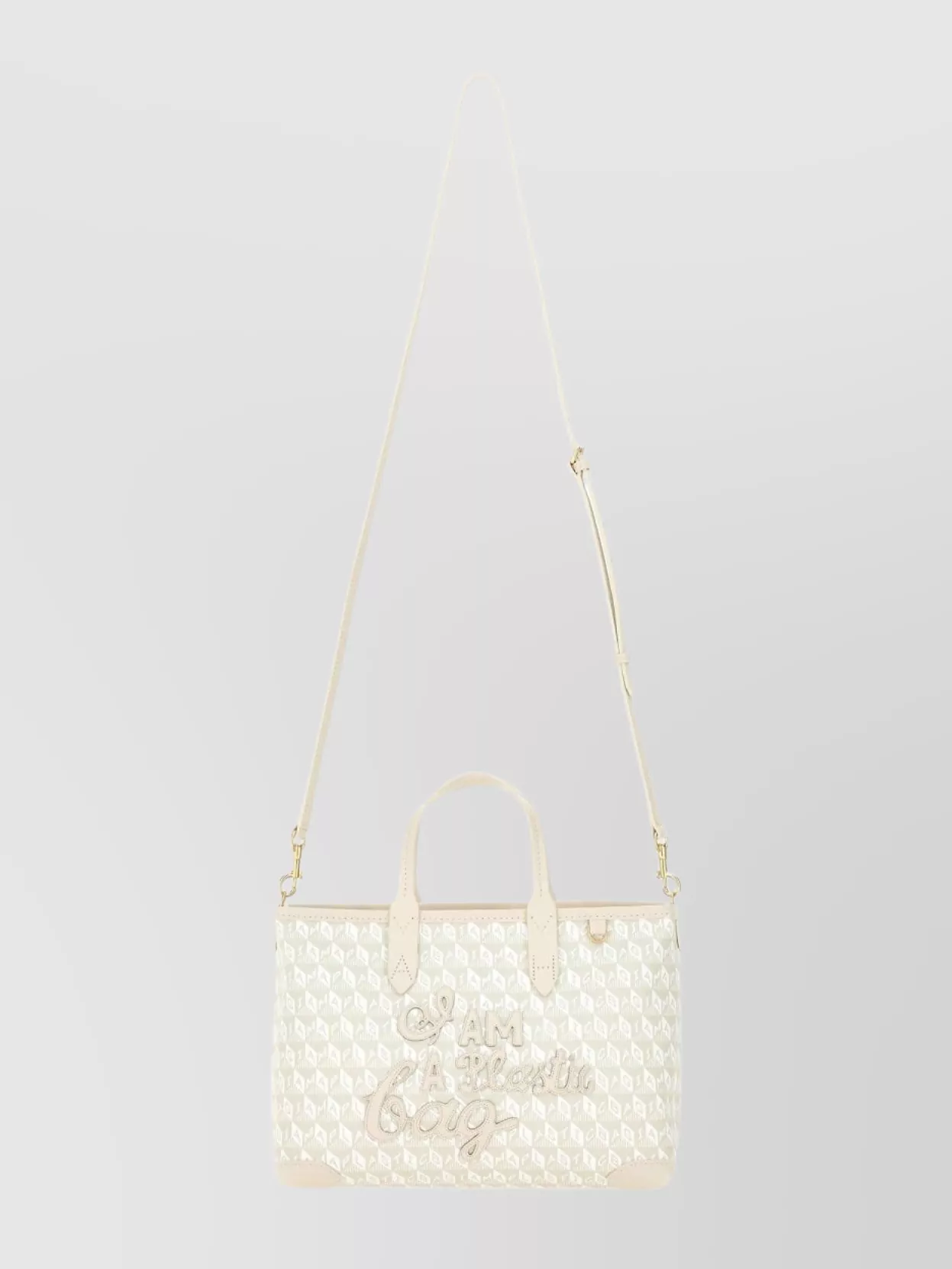 Anya Hindmarch Versatile Tote Bag Embroidered Detail