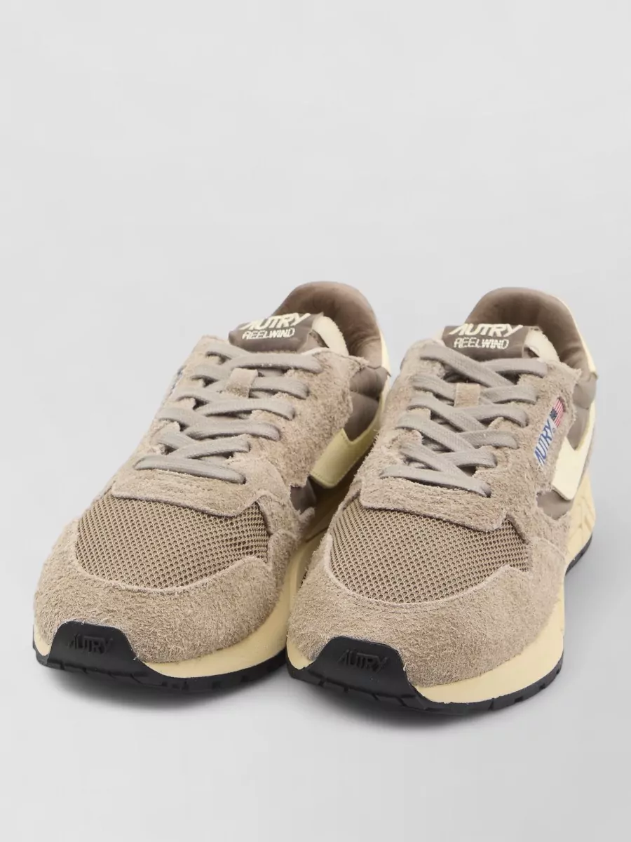 Autry Reelwind Low Top Sneakers Nylon Suede