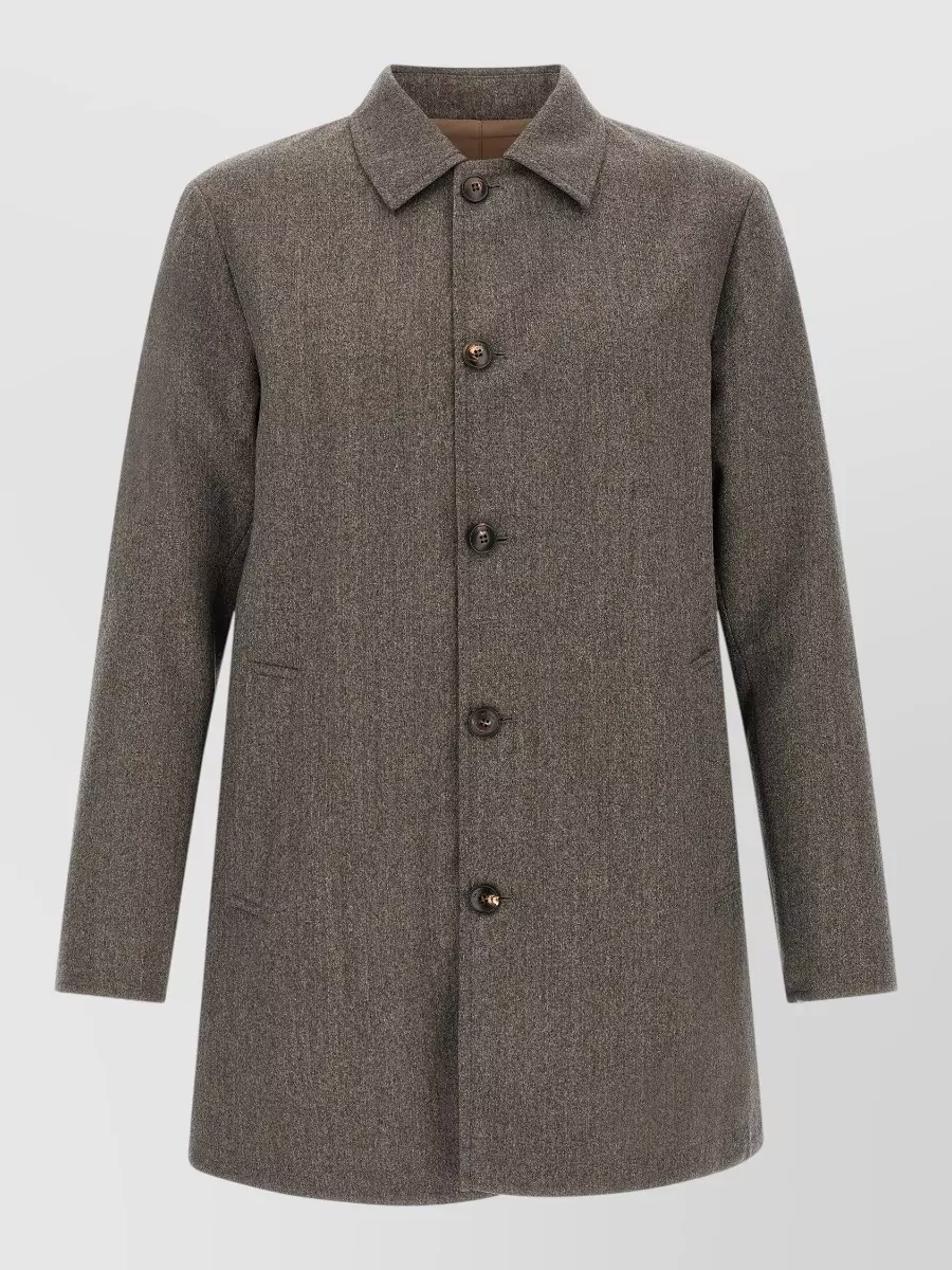 Pal Zileri Wool Reversible Waterproof Lightweight Jacket