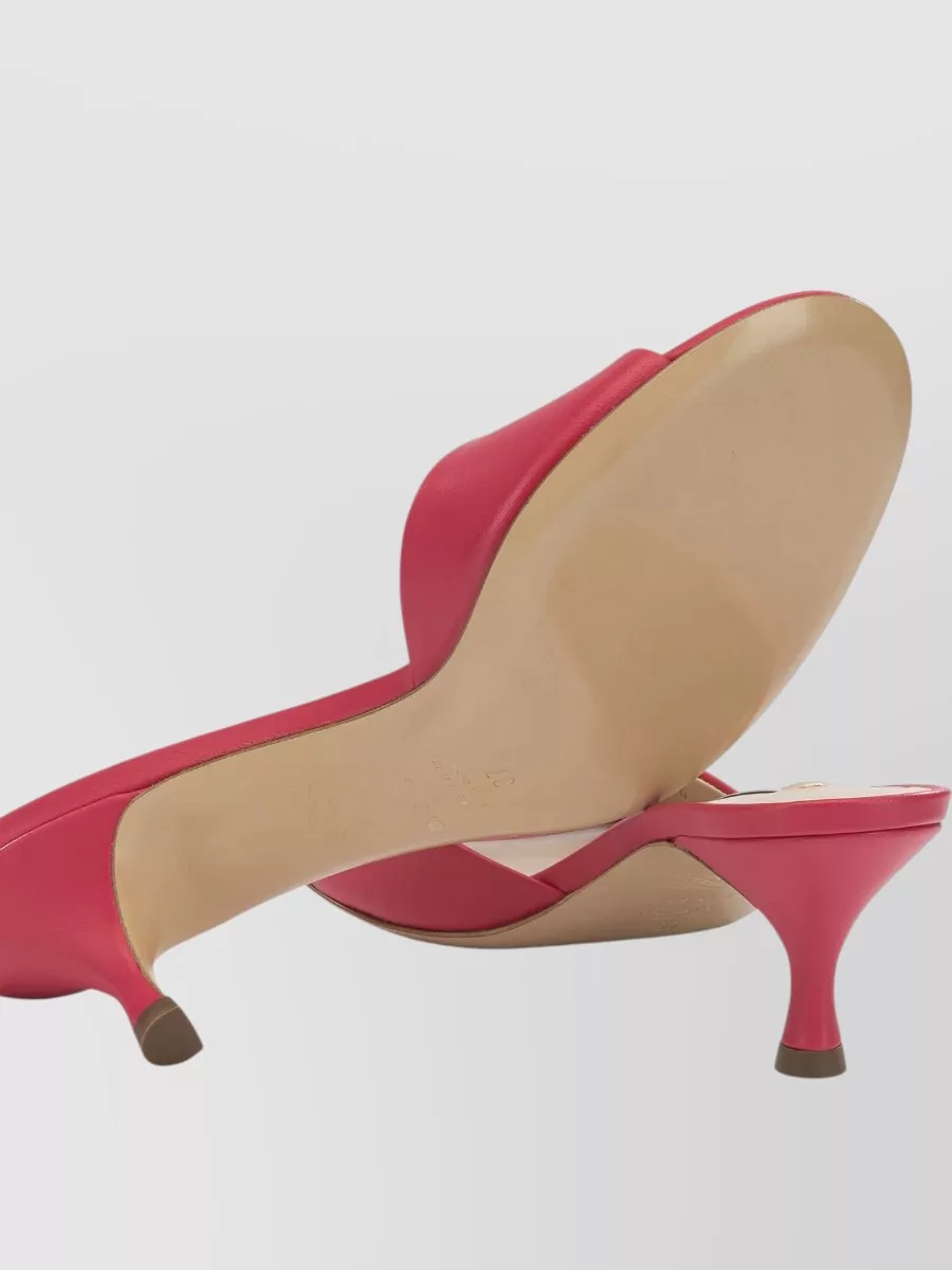 Casadei Leather Mules