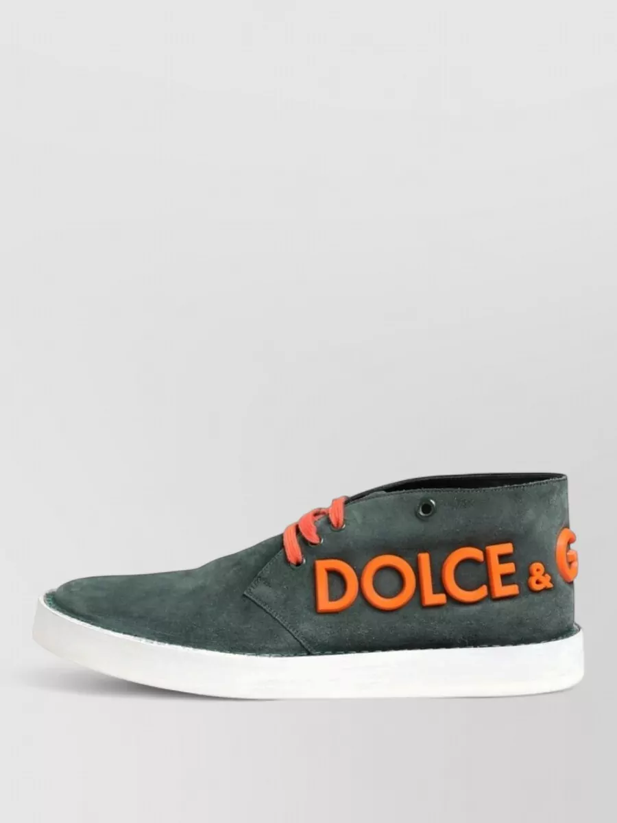 Dolce&Gabbana Suede Leather Derby Sneakers