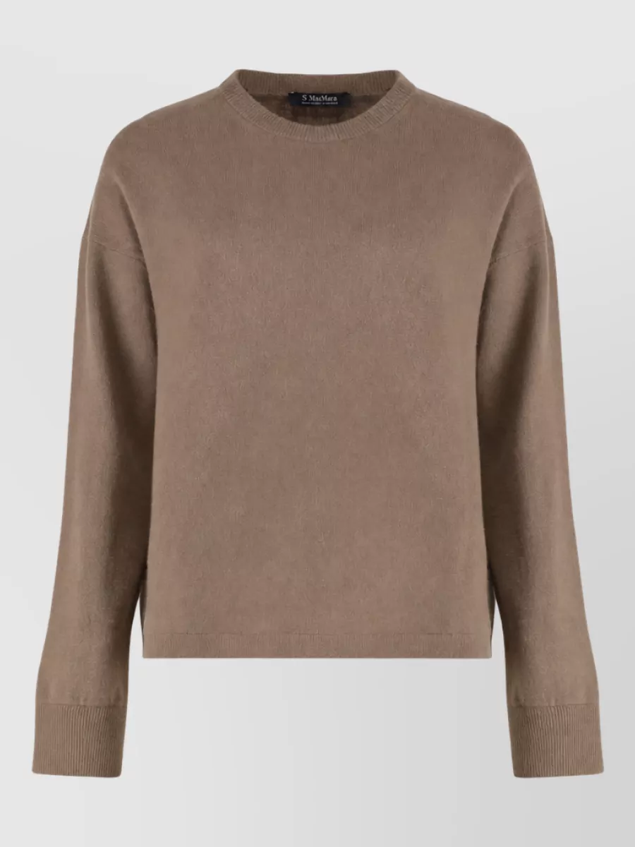 S Max Mara Cashmere wool boxy sweatshirt
