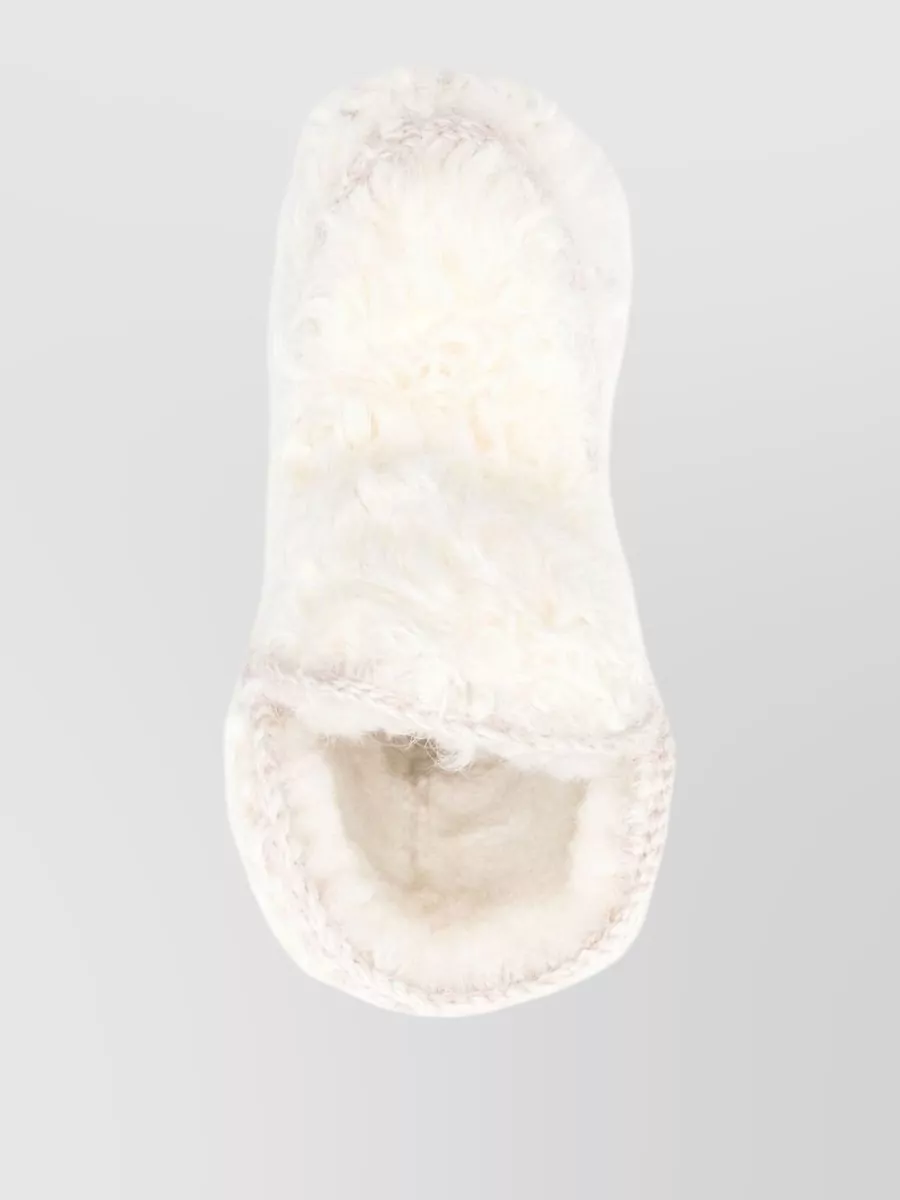 Mou Goat Fur Slippers