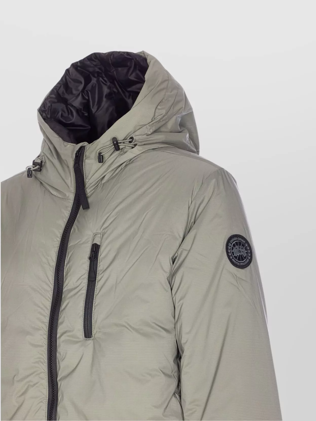 Canada Goose Down Jacket With Hood And Pockets