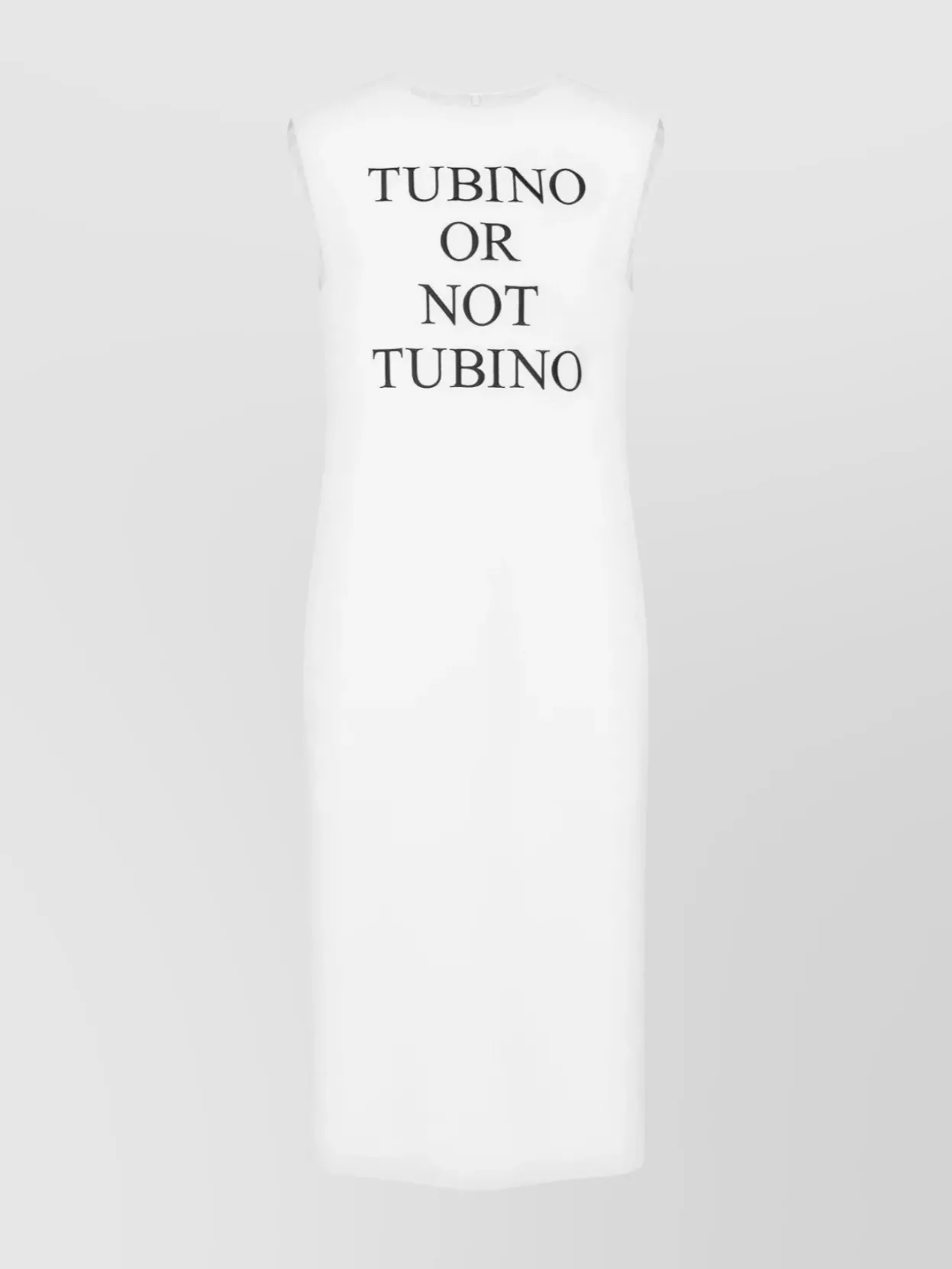 Moschino Graphic Print Midi Dress With Back Slit