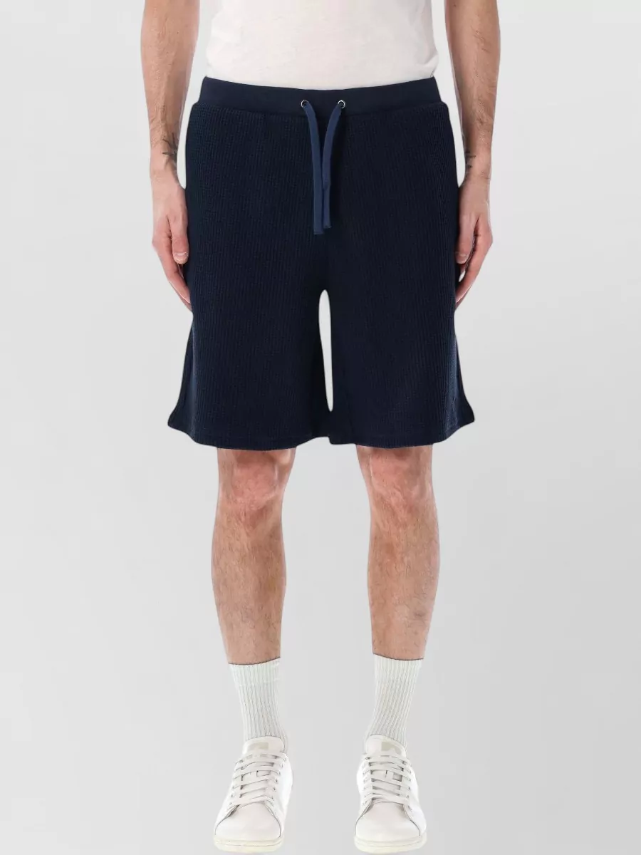 Emporio Armani Waffle-Knit Bermuda Shorts