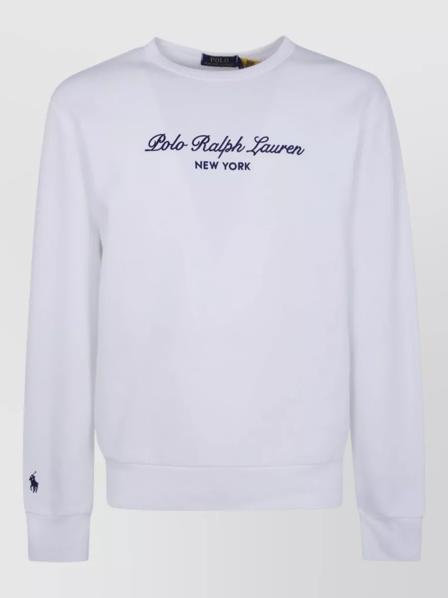 Polo Ralph Lauren cotton blend crew neck sweater