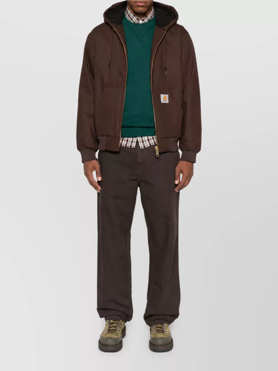 Carhartt Wip Cotton Hooded Padded Coat