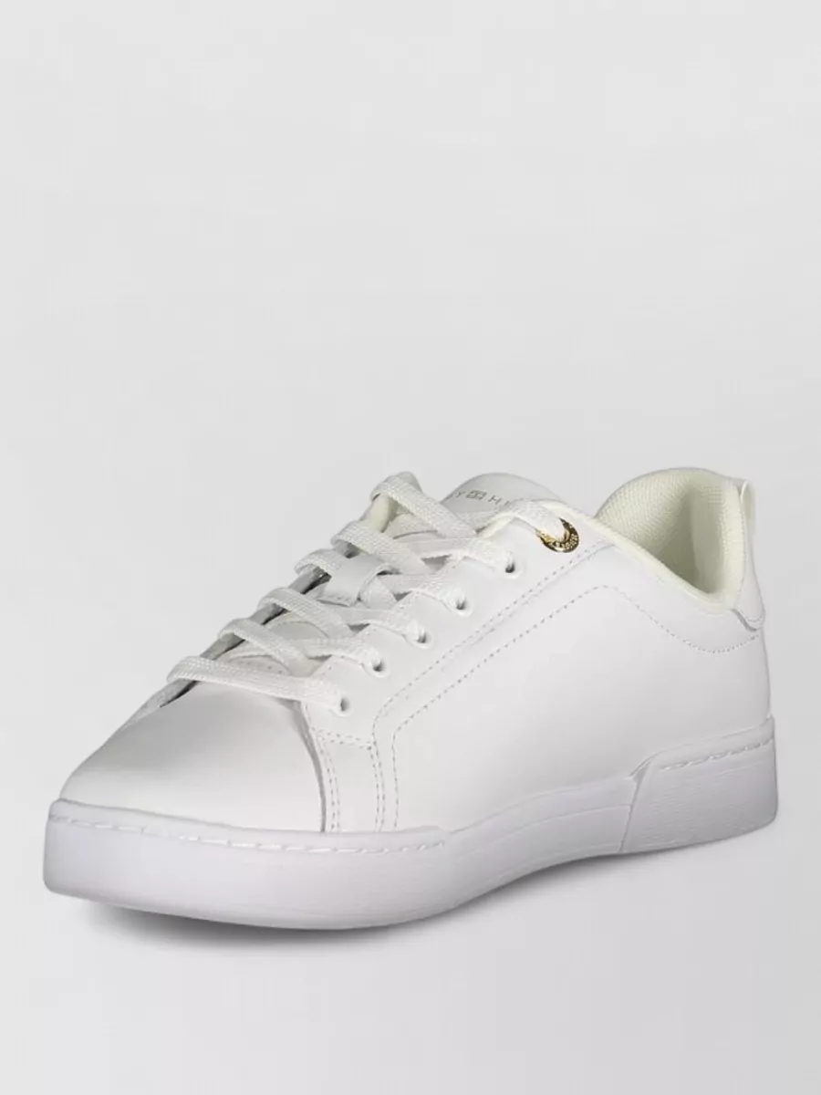 Tommy Hilfiger Leather Lace-Up Sneakers