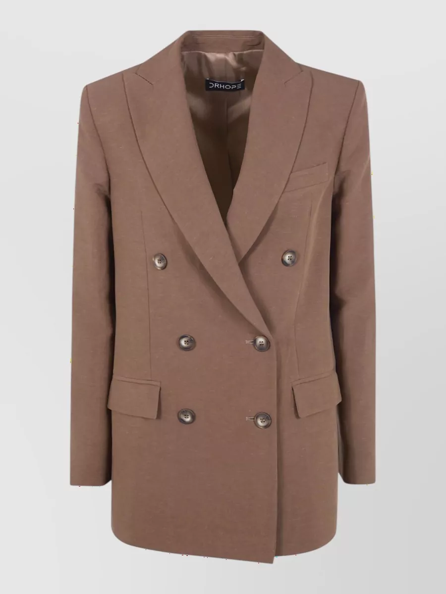 DrHope double breasted blazer