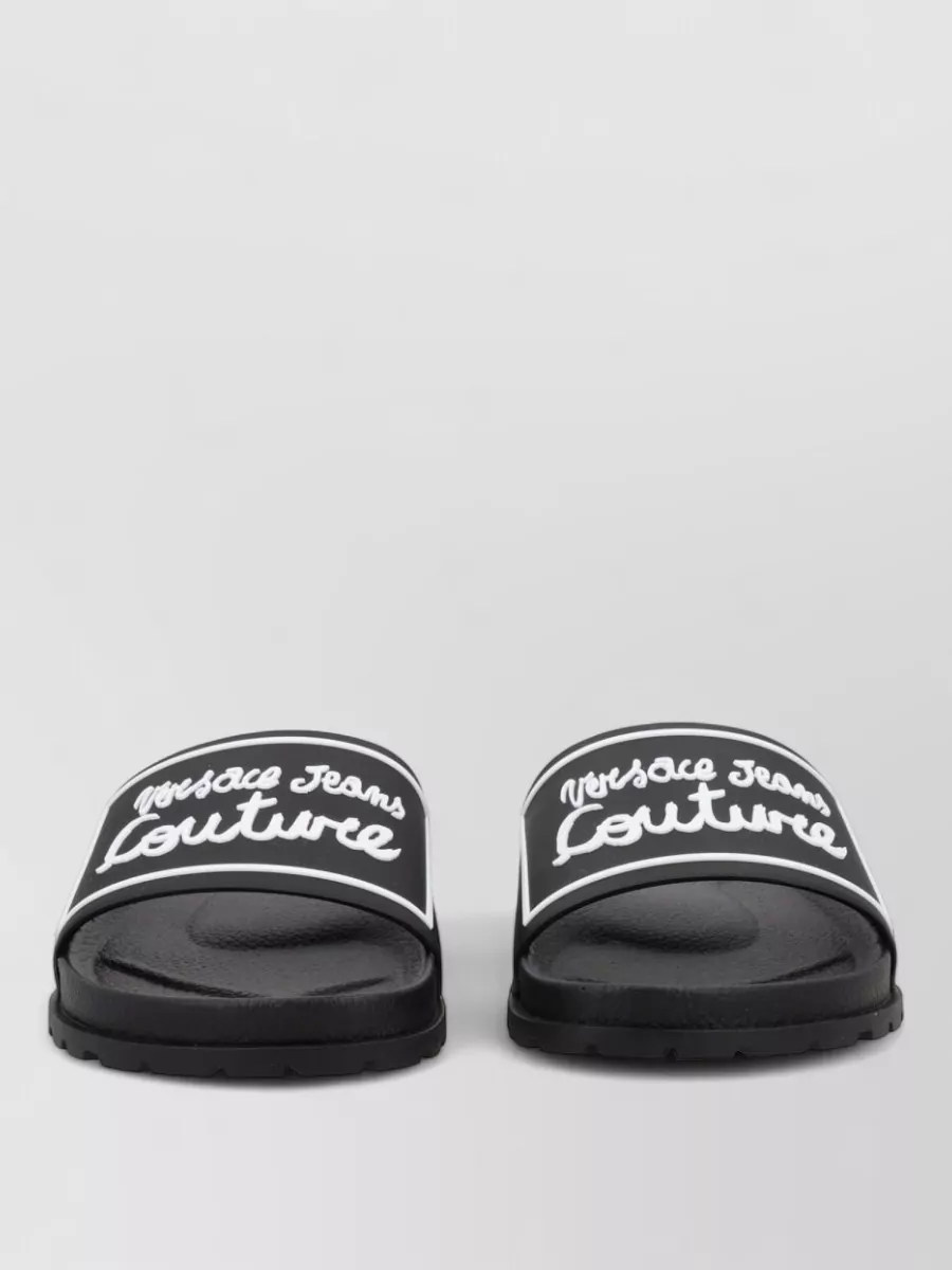 Versace Jeans Couture rubber slides