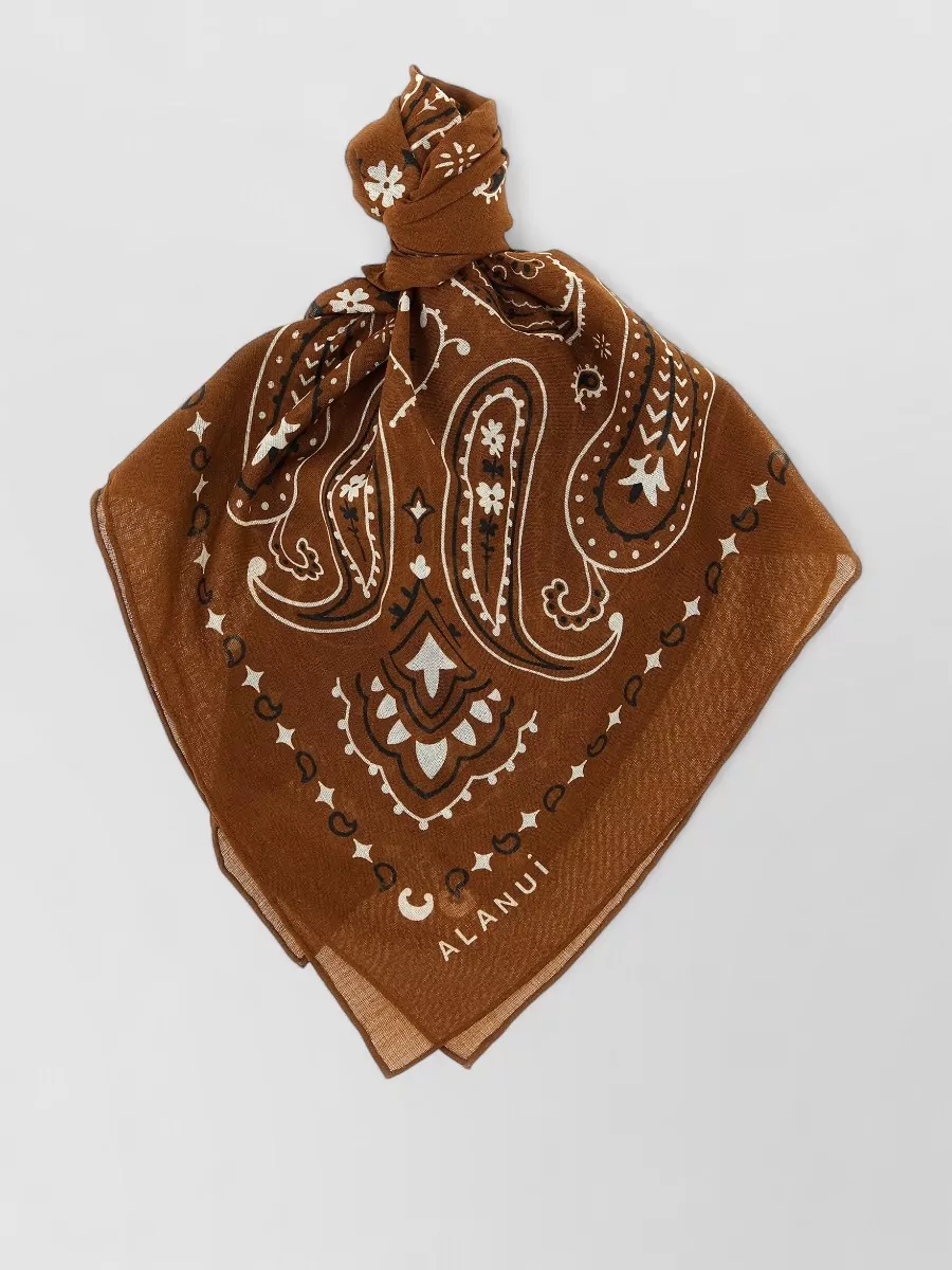 Alanui cotton paisley bandana