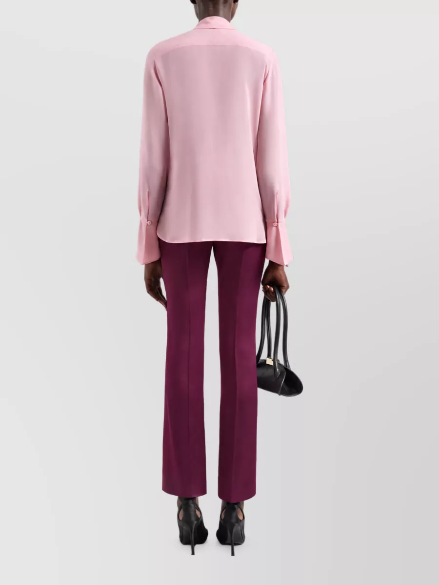 Nina Ricci Silk Long-Sleeve Shirt