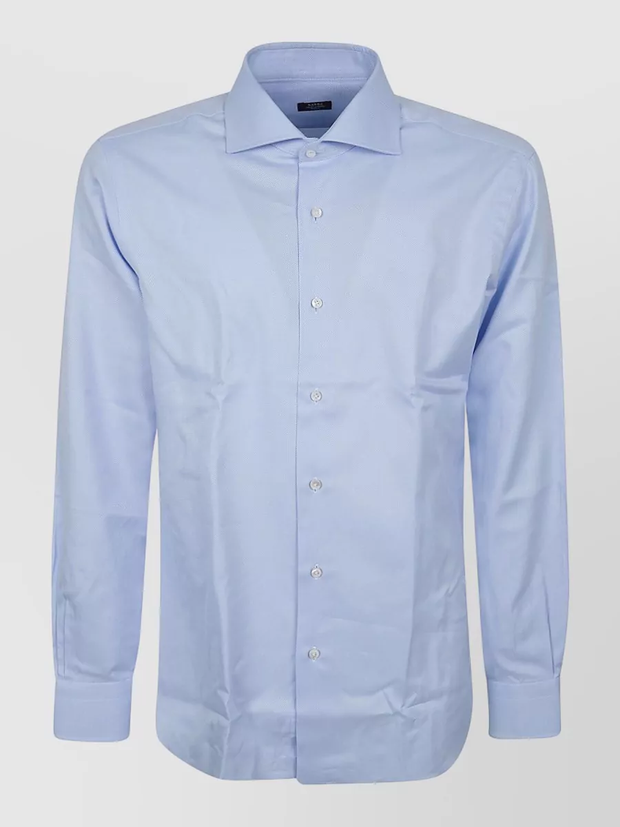 Barba Napoli regular-fit cotton shirt