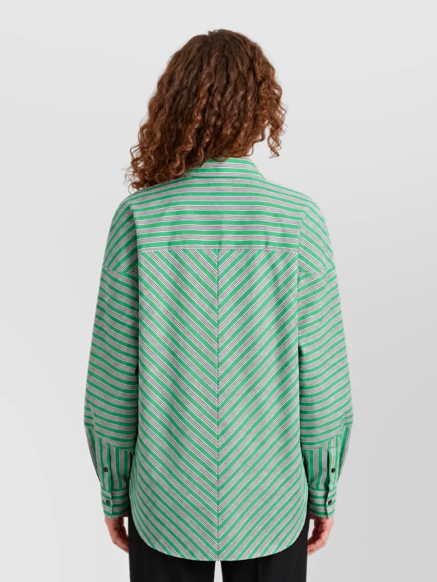 Loewe Striped Relaxed-Fit Cotton Shirt