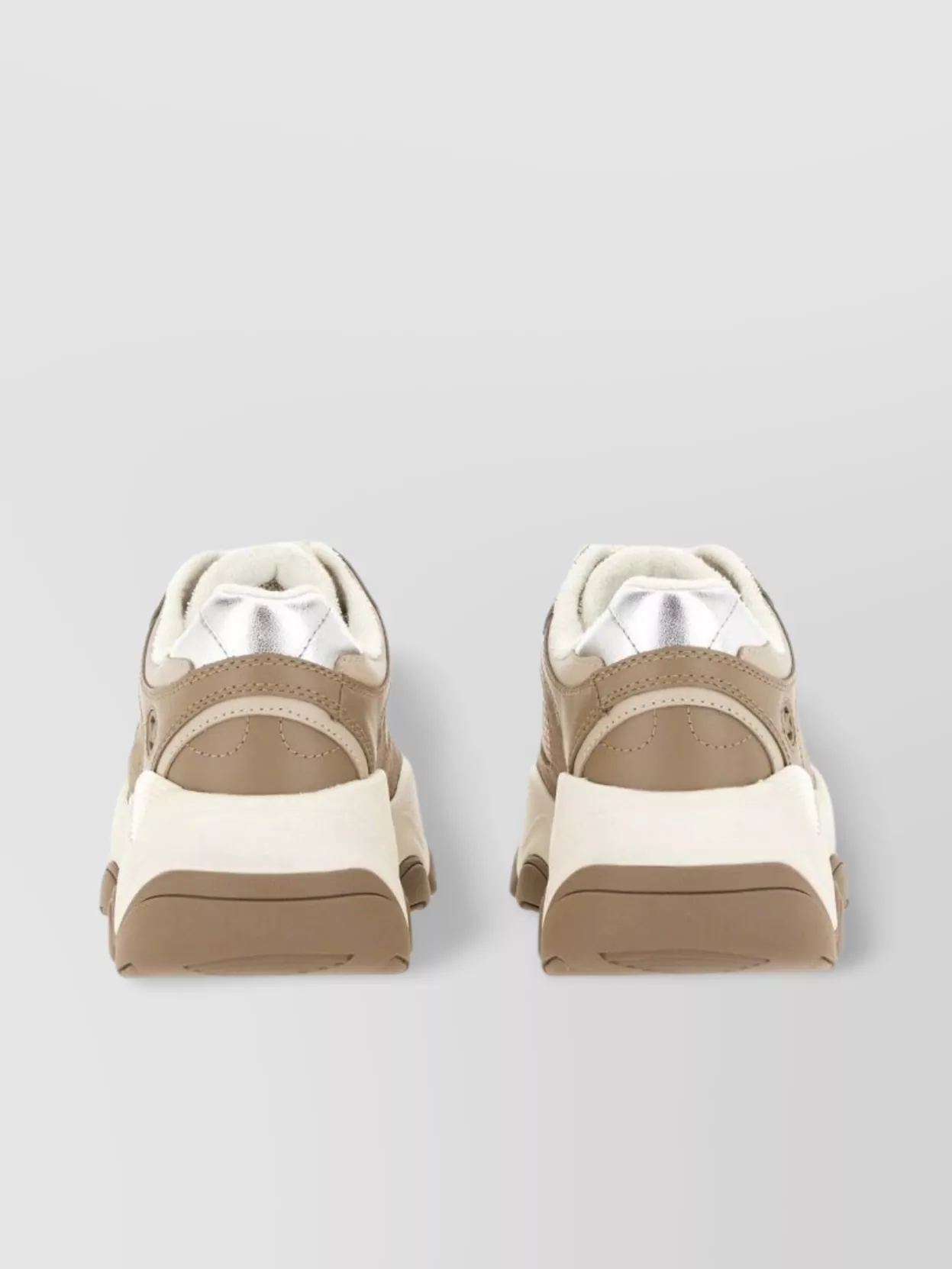 Michael Kors Chunky Sole Mesh Panels Sneakers