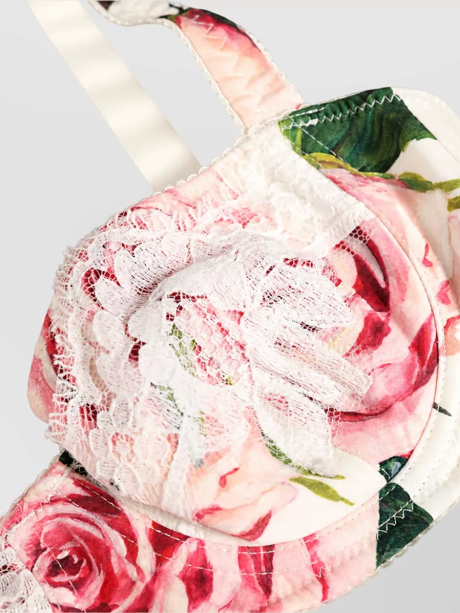 Dolce&Gabbana Floral Underwire Bra