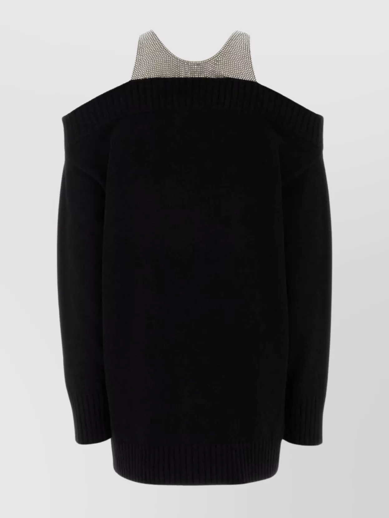 Giuseppe Di Morabito Oversized Knit Sweater Off-the-shoulder Style In Multi