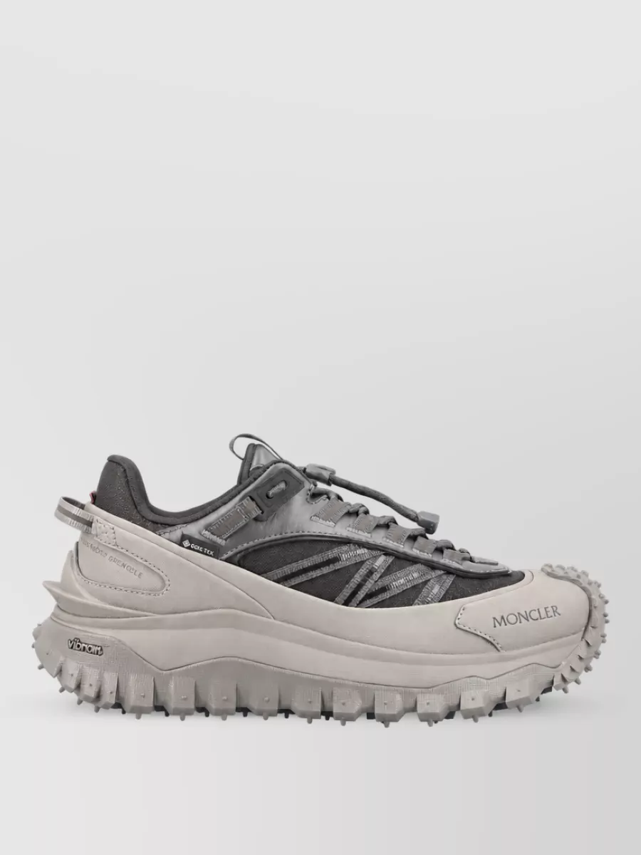 Moncler Leather Low-Top Sneakers