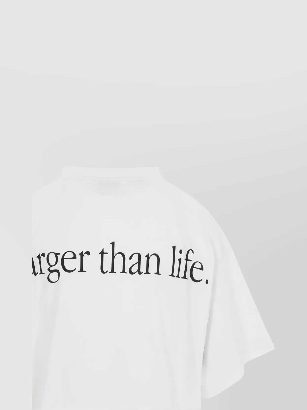 Balenciaga Oversized Graphic Print T-shirt