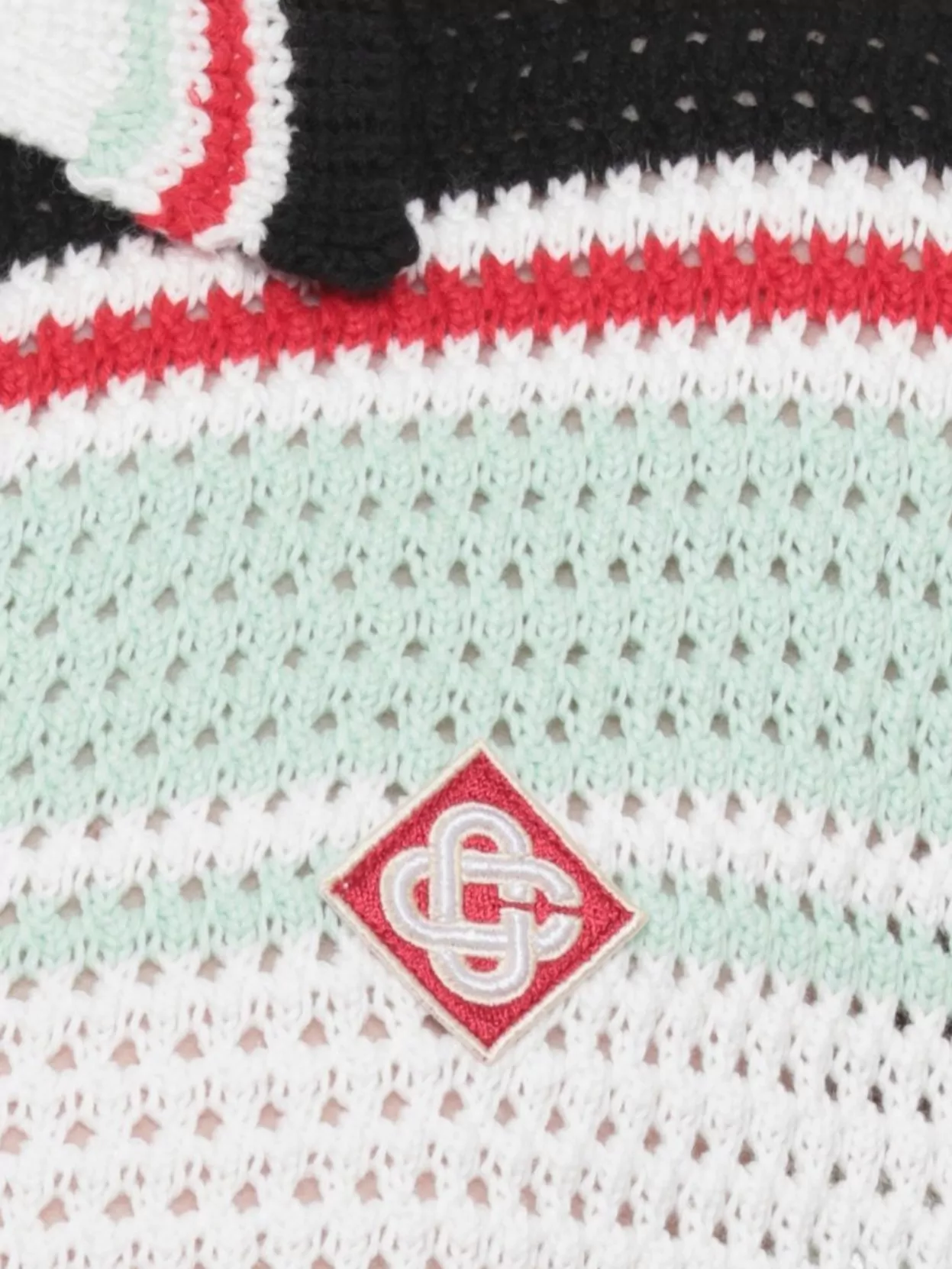 Casablanca Casual Cotton Crochet Shirt