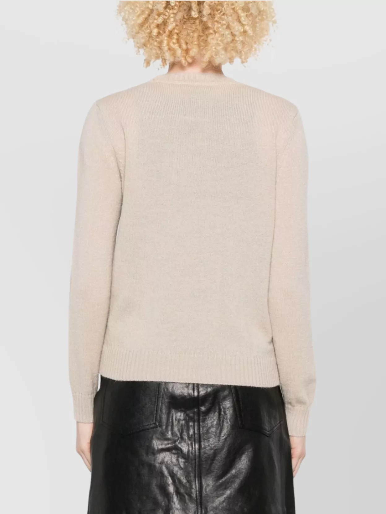 Weekend Max Mara Graphic Design Crew Neck Sleeveless Top