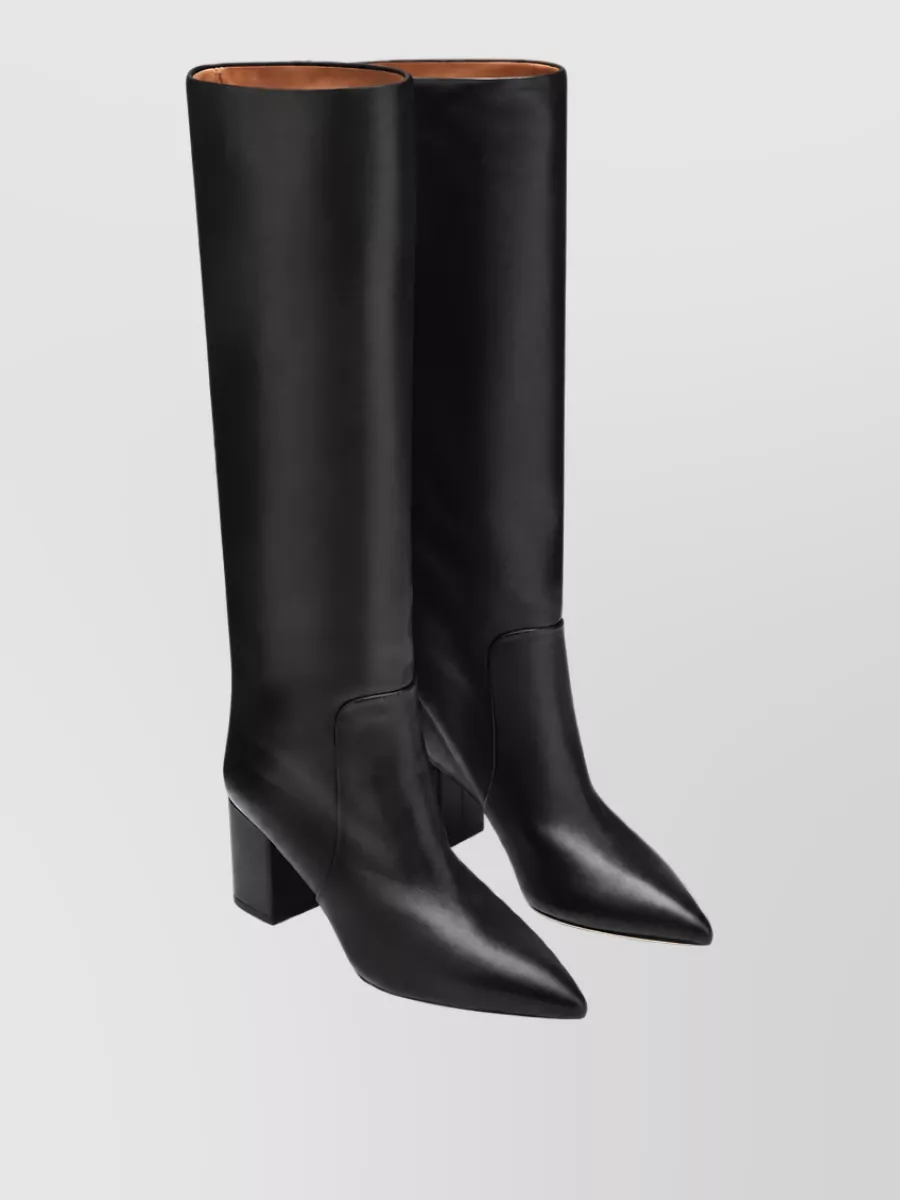 Paris Texas Leather Ankle Boots