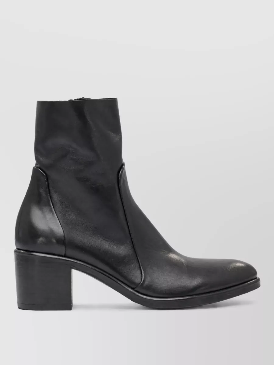 Strategia Leather Ankle Boots
