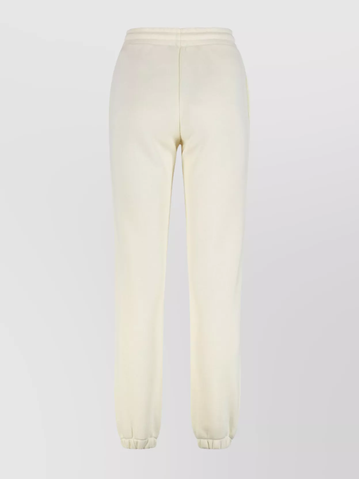 Moncler Cotton Leisure Track Trousers In Neutral