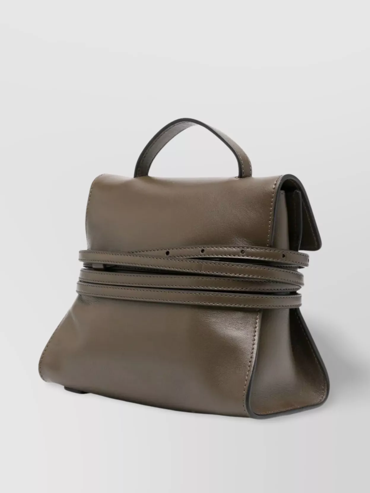 Moschino Nappa Foresta Calfskin Top Handle Tote