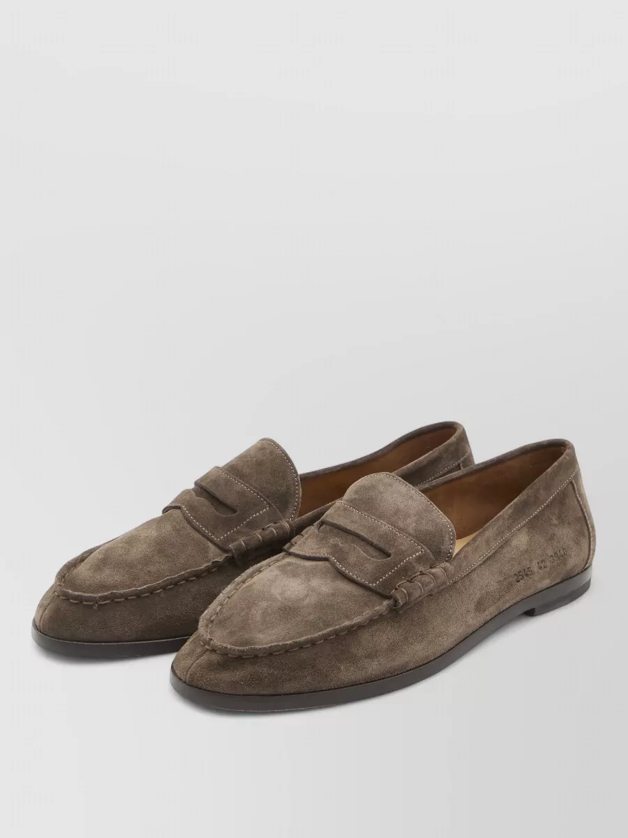 Common Projects Suede Loafers