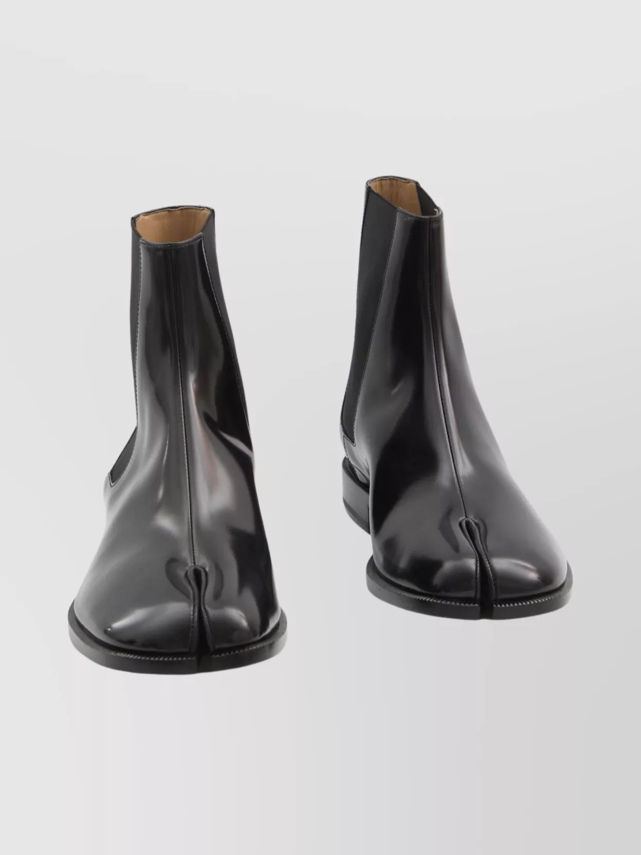Maison Margiela Tabi Ankle Boots Cylindrical Heel