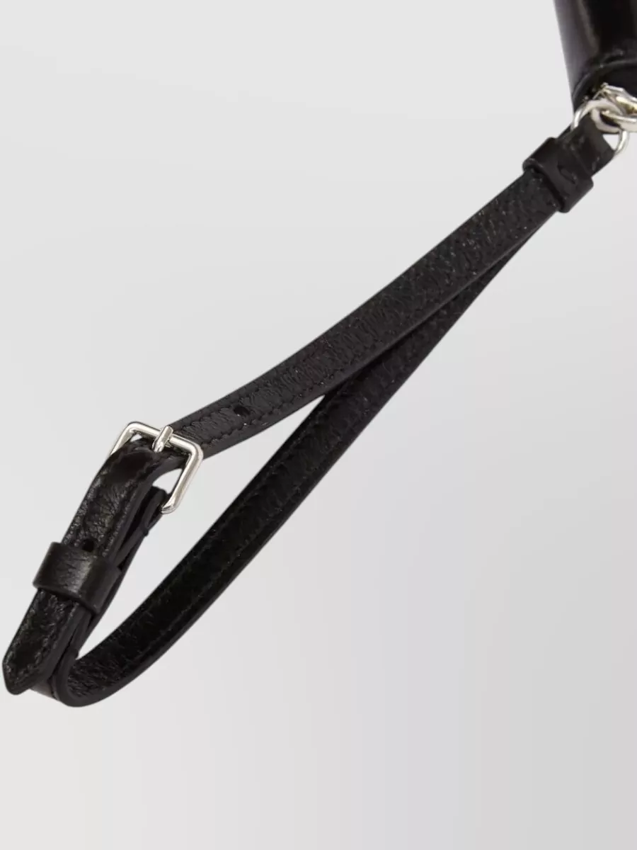 Maison Margiela Halfmoon Clutch Bag Wrist Strap
