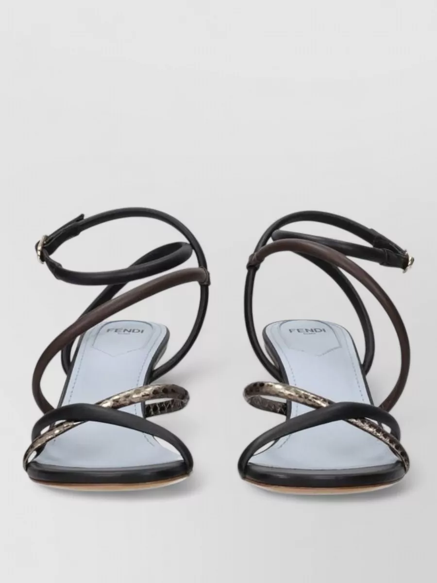 Fendi leather sandals