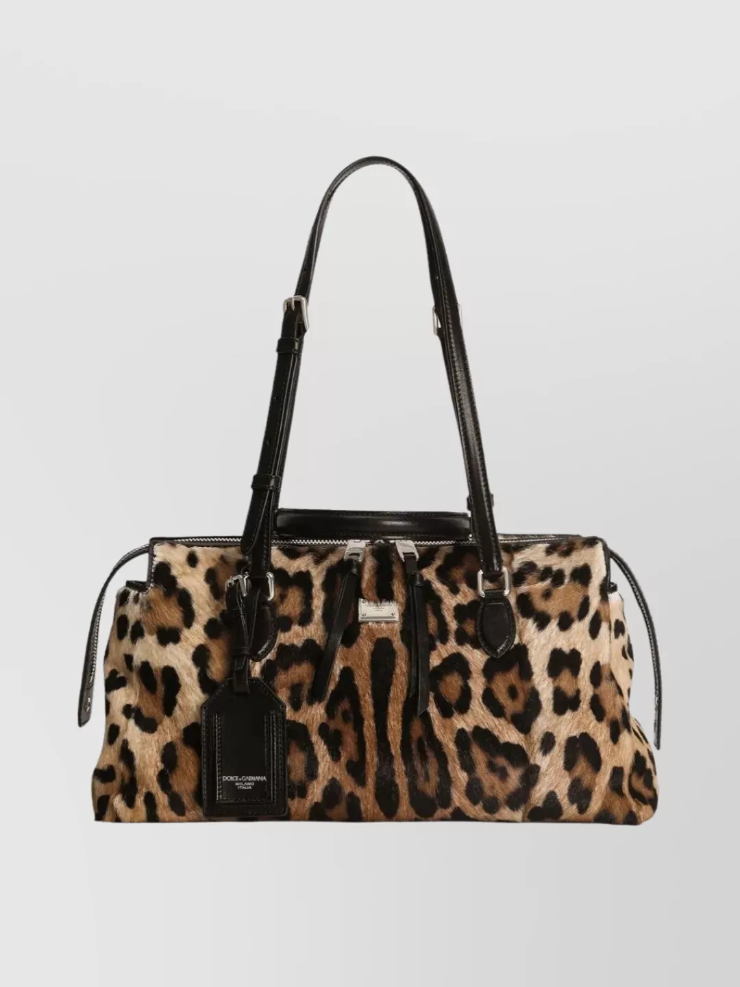 Dolce&Gabbana Animal Print Shoulder Bag Straps