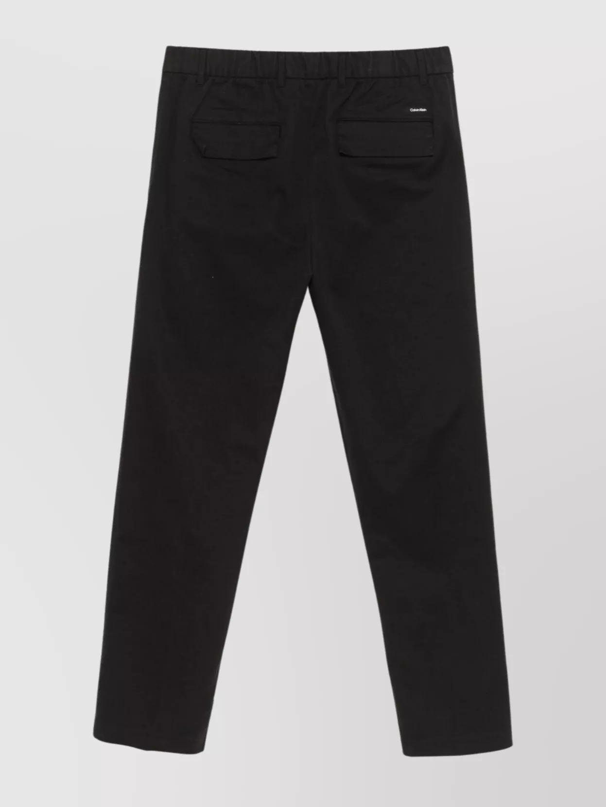 Calvin Klein Tailored Trousers With Functional Pockets In Black