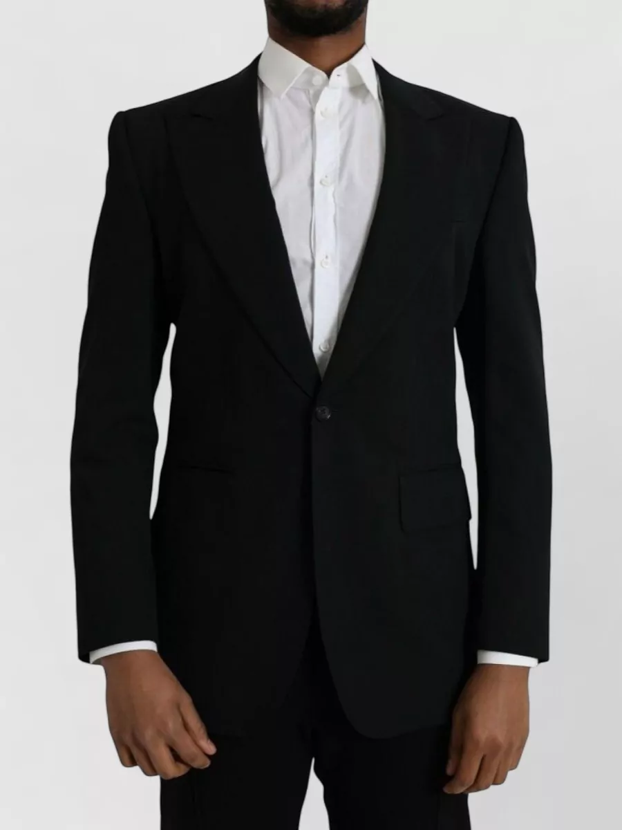 Dolce&Gabbana virgin wool single-breasted blazer