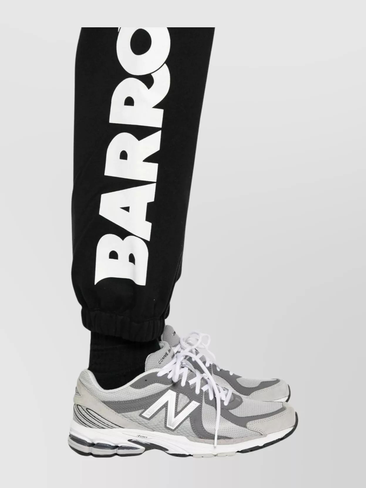 Barrow Relaxed Fit Sweatpants With Elastic Cuffs And Waist
