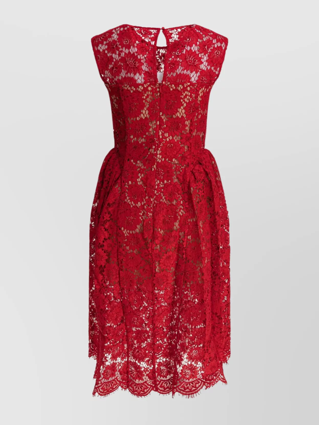 Self-portrait Lace Midi Dress With Sparkling Sequins