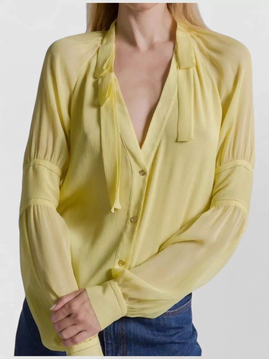 Alberta Ferretti Silk Blend Blouse