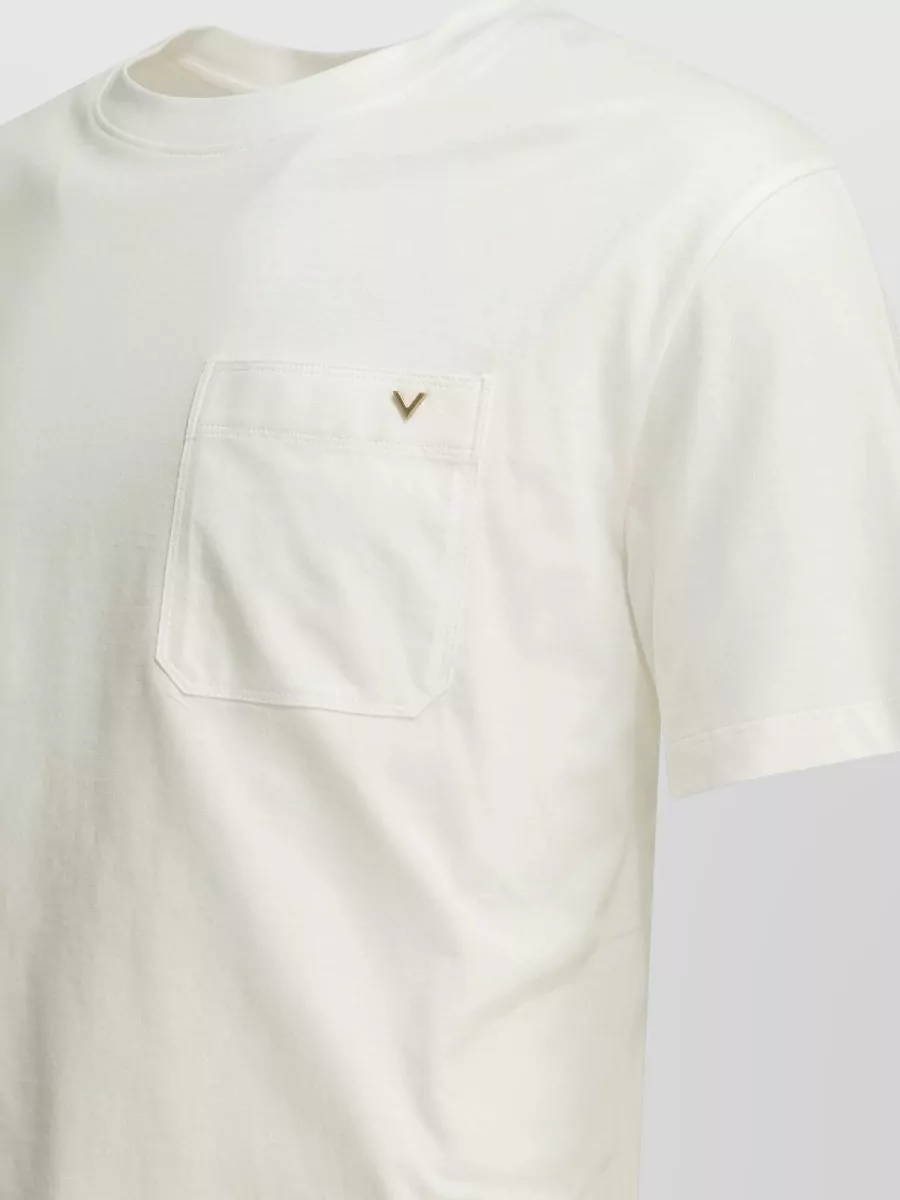 Valentino Cotton Relaxed-Fit Crew-Neck Logo-Print T-Shirt